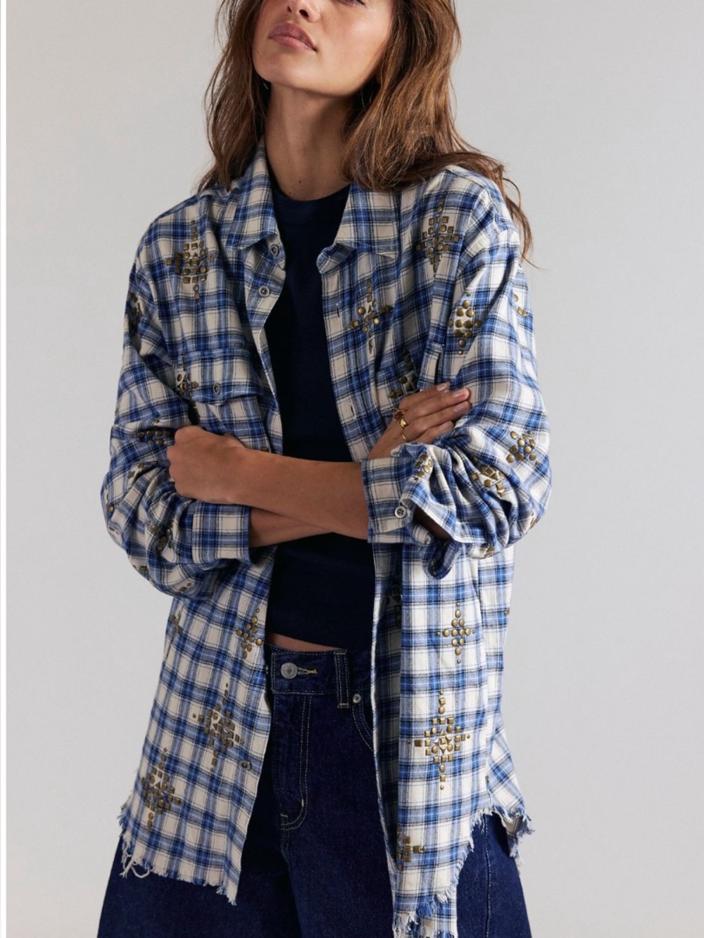 Free People + One Teaspoon Lunar Flannel Button Down